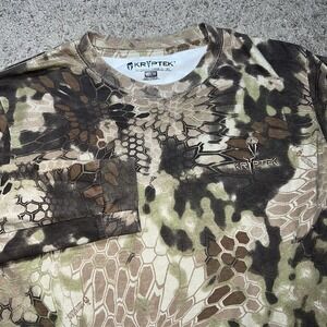 Kryptek Camo Stalker Shirt Long Sleeve Crew Neck Highlander Hunting Mens Large